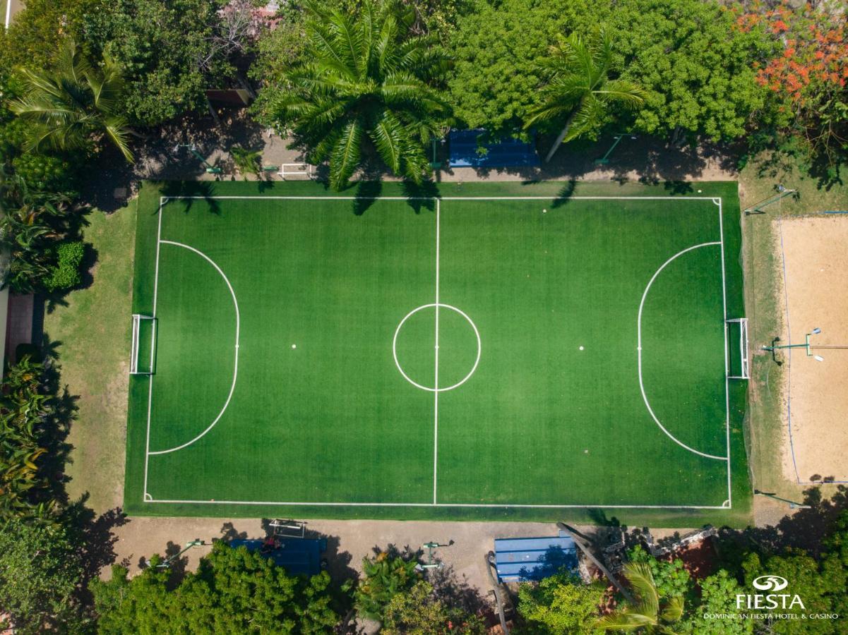 Dominican Fiesta Hotel Santo Domingo Zewnętrze zdjęcie Aerial view of the hockey field